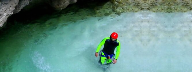 Trip Luxemburg - Canyoning - Die Hotspots für Rafting und Canyoning. Abenteuer Aktivität in der Tiroler Natur. Tiefe Schluchten, Klammen, Gumpen, Naturwasserfälle.